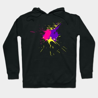 Droped colored blots Hoodie